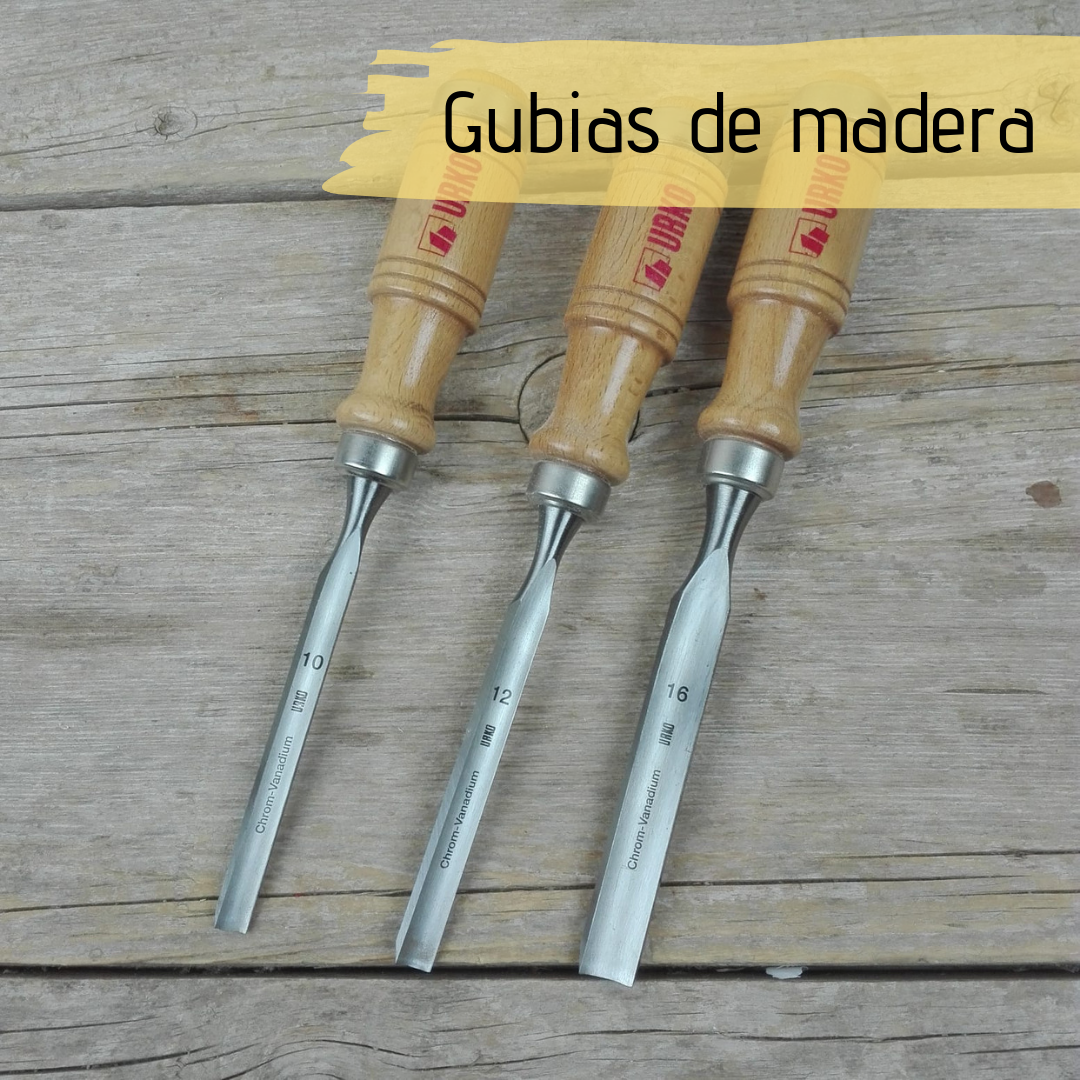 ¿Qué son las gubias para madera? Complementos de Madera